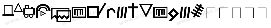 American Signs字体转换